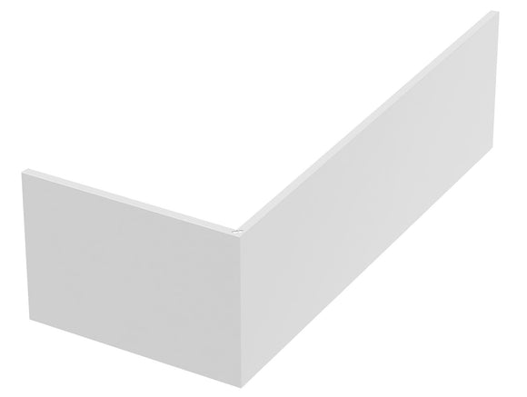 FIX ALU Tablier d'angle pour balnéo - 180x80 - Blanc