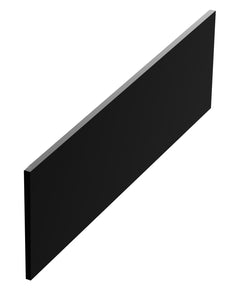 FIX ALU Mantel lange zijde voor Whirlpoolbaden - 170x - Zwart