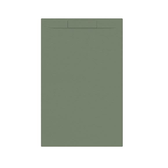 LUNA rechth. + sifon Mat Eucal. Groen-140 x 90 x 3 cm