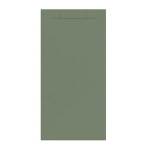 LUNA rechth. + sifon Mat Eucal. Groen-160 x 80 x 2,9 cm