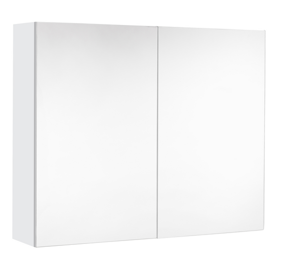 PESARO Armoire de toilette 80 cm - UTE - Blanc Alpin Brillant