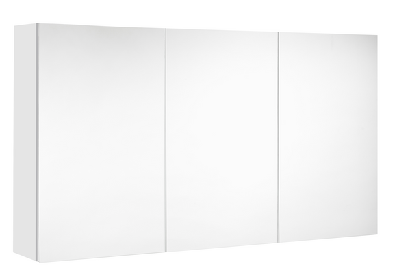 PESARO Armoire de toilette 120 cm - UTE - Blanc Alpin Brillant