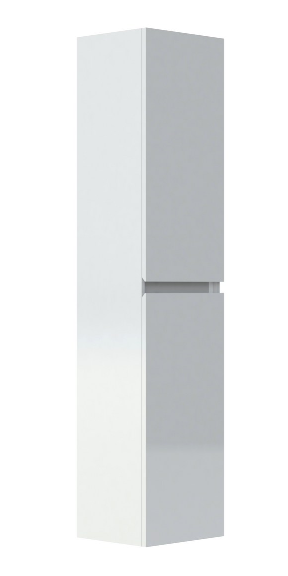 LIVO Colonne 40 cm - Blanc Brillant laqué