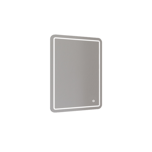 KRUZ Miroir éclairant LED 60 cm - Aluminium