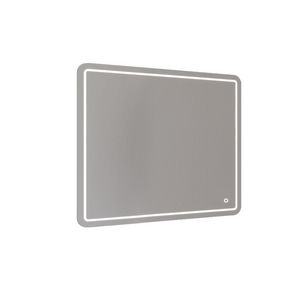 KRUZ Spiegel met verlichting 100 cm - Aluminium