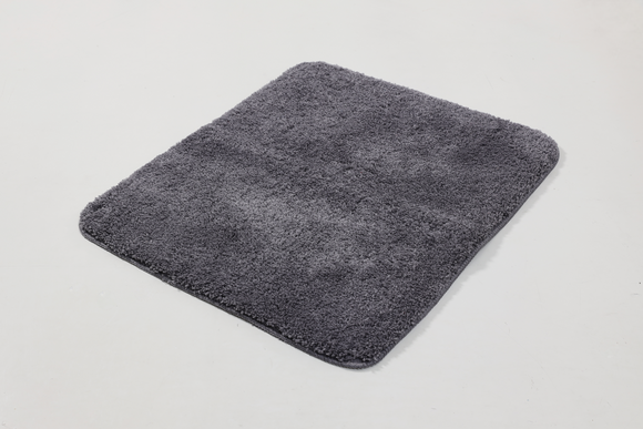 RIGA tapis de bain gris foncé 65x55 cm