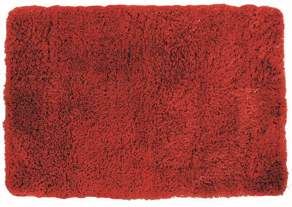 TALLIN tapis de bain rouge 60x90 cm