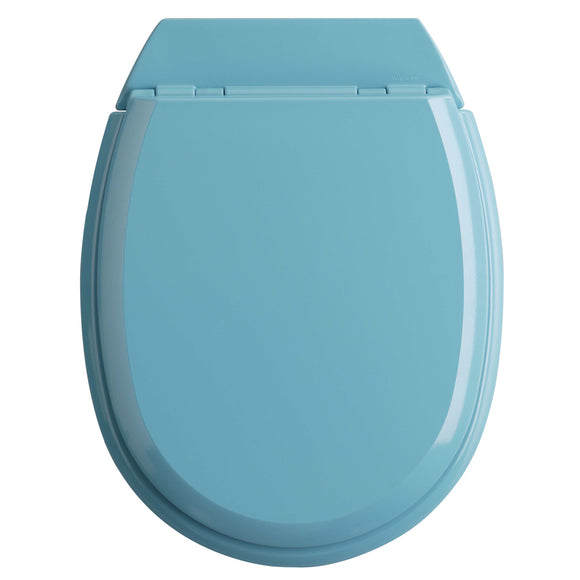 ATLAS - Abattant de toilette - Turquoise Brillant