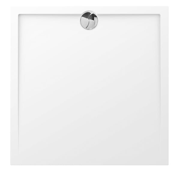SLIM CARRE - 100 x 100 x 4 cm - Blanc