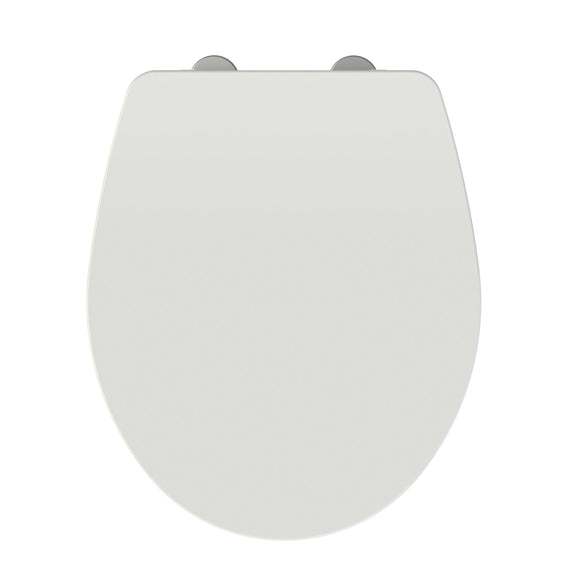 SLIMEO - Abattant de toilette - Blanc Brillant