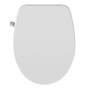 ALEDO - Abattant de toilette - Blanc Brillant