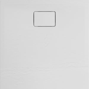 TERRENO VIERKANT - 80 x 80 x 2,7 cm - Blanc Quartz