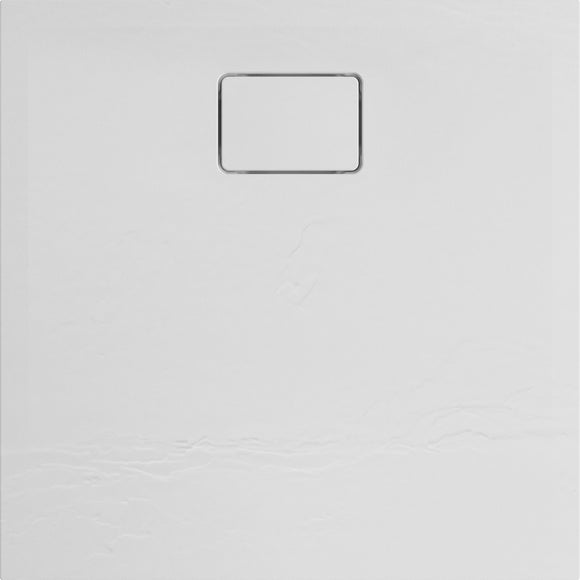 TERRENO CARRE - 80 x 80 x 2,7 cm - Blanc Quartz