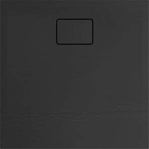 TERRENO VIERKANT - 80 x 80 x 2,7 cm - Zwart Bazalt