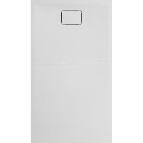 TERRENO RECTANGLE - 140 x 80 x 3,5 cm - Blanc Quartz