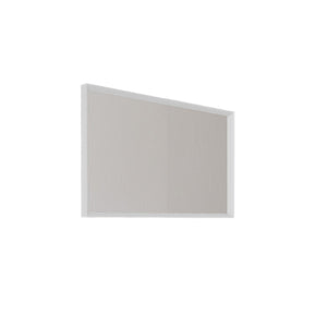 DELTA miroir 100 cm - Blanc Mat
