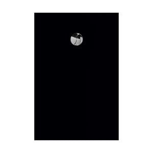 KARBON droit Noir mat-120 x 80 x 2,6 cm