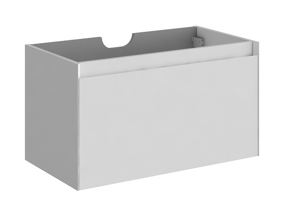 FANGORN Meuble sous-plan 80 cm - Blanc Ultra Mat